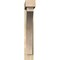 Ekena Millwork Thorton Block Rough Sawn Bracket w/ Offset Brace, Douglas Fir, 6"W x 30"D x 38"H BKT0604X30X38THR05RDF - alternate 2